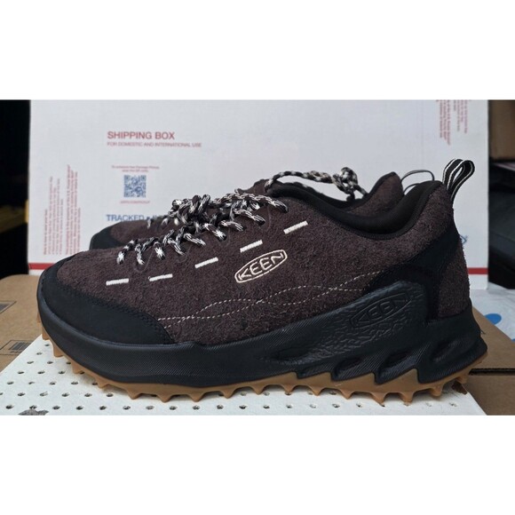 New Keen Jasper Zionic Low Hiking Trail Shoes Java Birch Suede 1031487 Men\'s 12 main image 4